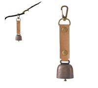Loud Bear Bell - Porte-clés d'alarme de sécurité | Alerte de randonnée forte avec sangle anti-perte de bruit d'animal domestique pour chiens, équipement de survie, camping, escalade, chasse, voyage en