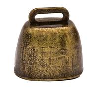 Loud Bear Bells - Cloche de randonnée bruyante en plein air, design sonore clair, construction en métal, style à clipser | Cloche d'avertissement de sécurité pour randonnée, camping, pêche