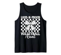 Loud-n-Proud Volleyball Aunt Funny Volleyball Auntie Rose Débardeur