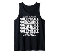 Loud-n-Proud Volleyball Aunt Funny Volleyball Auntie Rose Débardeur