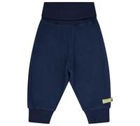 loud + proud Baumwoll-Fleece, Gots Zertifiziert Pantalon, Bleu Outremer, 122-128 Mixte Enfant