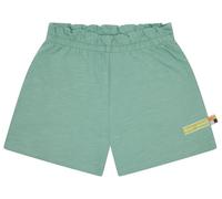 loud + proud Bermuda unisexe en jersey flammé pour enfant, uni, en coton bio, certifié GOTS, bambou, 110-116