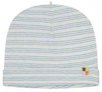 loud + proud Streifen mit Leinen und Bio Baumwolle, Gots Zertifiziert Bonnet, Air, 52-54 Mixte Enfant