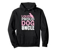 Loud Proud Dog Oncle Amoureux des Animaux Sweat à Capuche