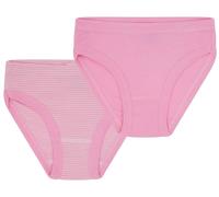 Loud + Proud Doppelpack, Feinripp aus Bio Baumwolle und Gots Zertifiziert Slips, Mauve, 122-128 Fille