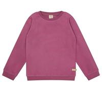 loud + proud Fleece, Gots Zertifiziert Maillot de survêtement, Raisin, 146-152 cm Filles et Filles