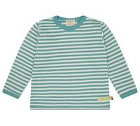 loud + proud Interlock Ringel, Gots Zertifiziert T-Shirt Manches Longues, Origan, 158-164 Mixte Enfant