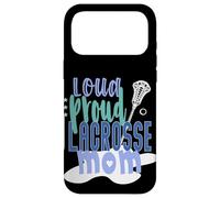 Loud Proud Lacrosse Mom Coque pour iPhone 17 Pro Max
