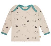 loud + proud Langarm mit Druck, Gots Zertifiziert T-Shirt Manches Longues, Origan, 86-92 Mixte Enfant