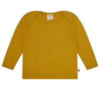 loud + proud Langarm Uni, Gots Zertifiziert T-Shirt Manches Longues, Curry, 110-116 Mixte Enfant