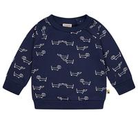 loud + proud Mit Alloverdruck, Gots Zertifiziert Maillot de survêtement, Bleu Outremer, 146-152 Mixte Enfant