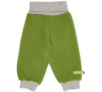 loud + proud Pantalon Polaire en Laine, certifié Gots, Vert Clair, 6 Mois Mixte bébé