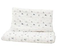 loud + proud Parure de lit en Jersey de Coton Bio pour Enfant - 100 x 135 cm - Taie d'oreiller 40 x 60 cm - Certifié GOTS