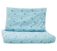 loud + proud Parure de lit pour Enfant en Jersey de Coton Bio 100 x 135 cm, taie d'oreiller 40 x 60 cm, certifié GOTS