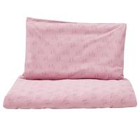loud + proud Parure de lit pour Enfant en Jersey de Coton Bio 100 x 135 cm, taie d'oreiller 40 x 60 cm, certifié GOTS