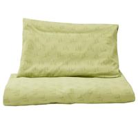 loud + proud Parure de lit pour Enfant en Jersey de Coton Bio 100 x 135 cm, taie d'oreiller 40 x 60 cm, certifié GOTS