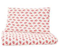 loud + proud Parure de lit pour Enfant en Jersey de Coton Bio 100 x 135 cm, taie d'oreiller 40 x 60 cm, certifié GOTS