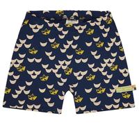 loud + proud Short unisexe pour enfant, en coton bio, certifié GOTS, Bleu outremer, 62-68