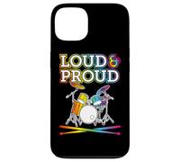 Loud Proud Une Batterie Arc-en-Ciel pour Batteurs Gay LGBT Coque pour iPhone 13