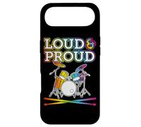 Loud Proud Une Batterie Arc-en-Ciel pour Batteurs Gay LGBT Coque pour iPhone Air