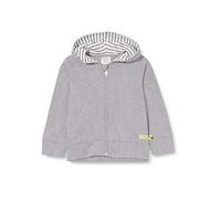 loud + proud Sweat gris chiné / roseau / blanc, Taille 86-92