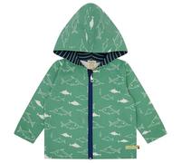 loud + proud Veste d'extérieur unisexe pour enfant avec motif animal, en coton bio, certifiée GOTS, bambou, 110-116