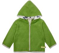 loud + proud Veste Polaire certifiée Gots, Vert Clair, 74-80 Mixte bébé