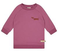 loud + proud Weiches Sweat, Gots Zertifiziert Robe décontractée, Raisin, 122-128 Fille