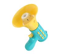 Loudhailer parlant coloré jouet pour enregistreur sonore robuste voyage divertissement s haut-parleurs jouet éducatif électronique microphone