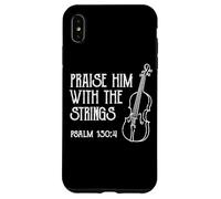 Louez-Le avec Les Cordes Psaume Violoniste Musique chrétienne Coque pour iPhone XS Max