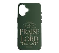 Louez Le Seigneur Psaume Foi Chrétienne Culte Coque pour iPhone 16