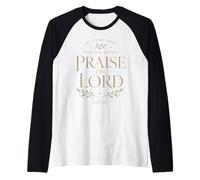 Louez Le Seigneur Psaume Foi Chrétienne Culte Manche Raglan