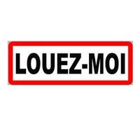 Louez-Moi Fond Blanc (15x5cm) - Sticker/Autocollant