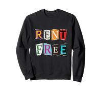 Louez Un mème Funny Vintage Ransom Note Gen-Z Gratuit Sweatshirt