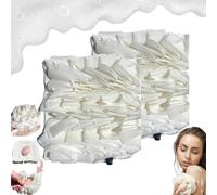 Loufee, Loufee Lot de 2 gants de toilette en luffa doux 2 en 1, éponge de bain exfoliante, éponge de bain Luffa pour douche (2 pièces-A)