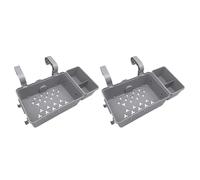 Loufy Lot de 2 paniers de rangement pour piscine hors sol + porte-gobelet pour piscine hors sol