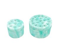 Loufy Lot de 2 supports de tige Ikebana en spirale pour arrangements floraux, cadeau pour mère, épouse B