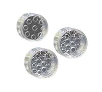 Loufy Lot de 3 treillis de fleurs transparents réutilisables pour vase, base d'arrangement floral chinois et japonais (2 l + 1 S)