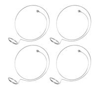 Loufy Lot de 4 supports de cordon, loupe, support d'horloger, serre-tête pour lunettes, bijoutier, facile à utiliser, fabrication soignée