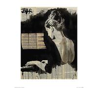Loui Jover (Her Sonata 40 x 50 cm Toile Imprimée