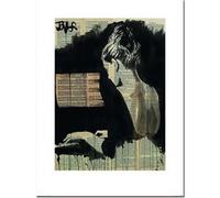Loui Jover Kunstdruck Her Sonata - 30x40cm AFFICHE / POSTER G