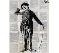 Loui Jover (The Little Tramp 60 x 80 cm Toile Imprimée