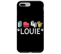 Louie - Nom de Chien personnalisé - Louie - Amoureux des Animaux Coque pour iPhone 7 Plus/8 Plus