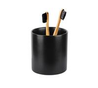 LOUIE SILNA Porte-Brosse à Dents en céramique, Organisateur de Dentifrice pour étagère de Salle de Bain (Blanc)