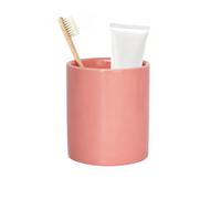 LOUIE SILNA Porte-Brosse à Dents en céramique, réutilisable, gobelet de rinçage de Salle de Bain, Support de Brosse à Dents émaillé pour brosses à Dents électriques et Dentifrice, Convient pour Les