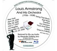 Louis Armstrong (1936-38) And His Orchestra Restauré pour Blu-ray Audio