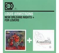 LOUIS ARMSTRONG -2 FOR 1: NEW ORLEANS NIGHTS/FOR LOVERS;2 CD 16 TRACKS JAZZ NEUF