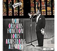 Louis Armstrong - ARMSTRONG, LOUIS / New Orleans Function / On The Sunny Side Of The Street / 1961 / Bildhülle mit ORIGINAL Kunststoffinnenhülle / Brunswick # 10007 / Deutsche Pressung / 7" Vinyl Single Schallplatte /