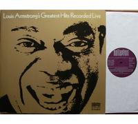 Louis Armstrong - Louis Armstrongs greatest Hits Recorded Live bellaphon # BLST 6502