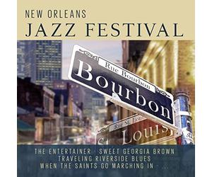 Louis Armstrong, Sidney Bechet, Bunk Johnson, et plus - New Orleans Jazz Festival / Festival de jazz de la Nouvelle-Orléans